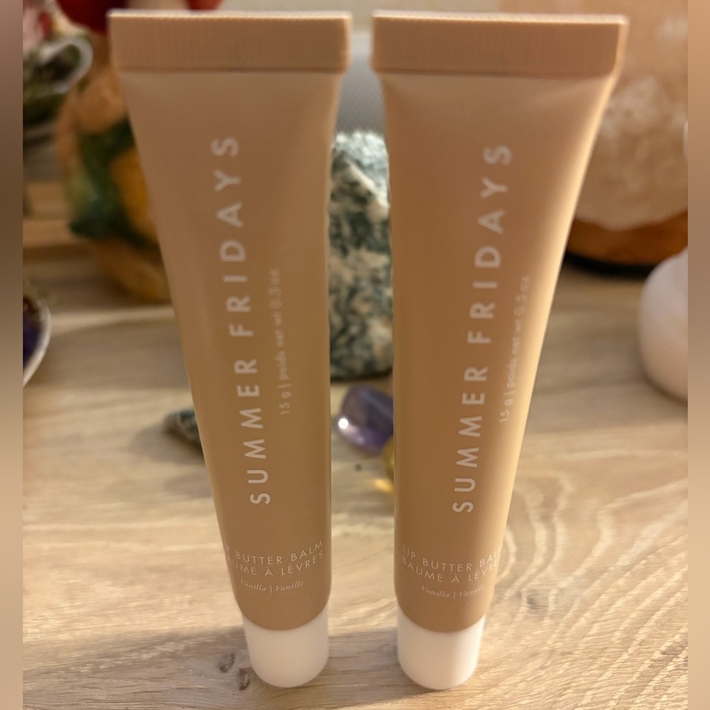 Summer Fridays Vanilla Lip Butter Balm NWOB